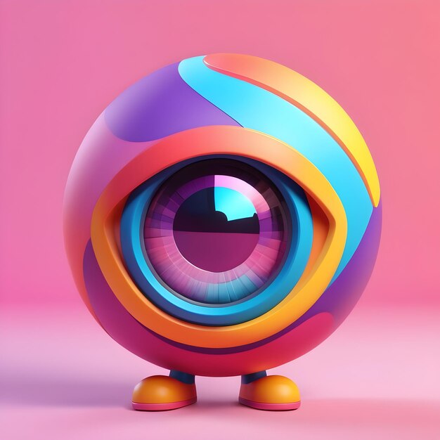 3d cartoon character