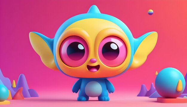 3d cartoon character