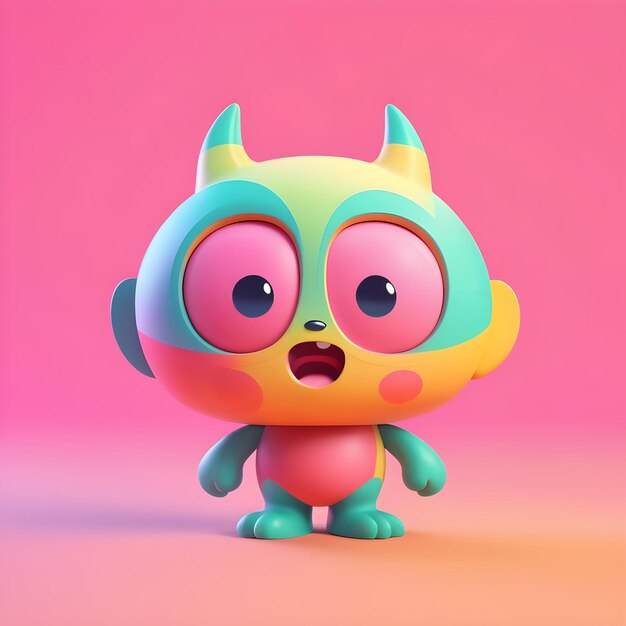 3d cartoon character