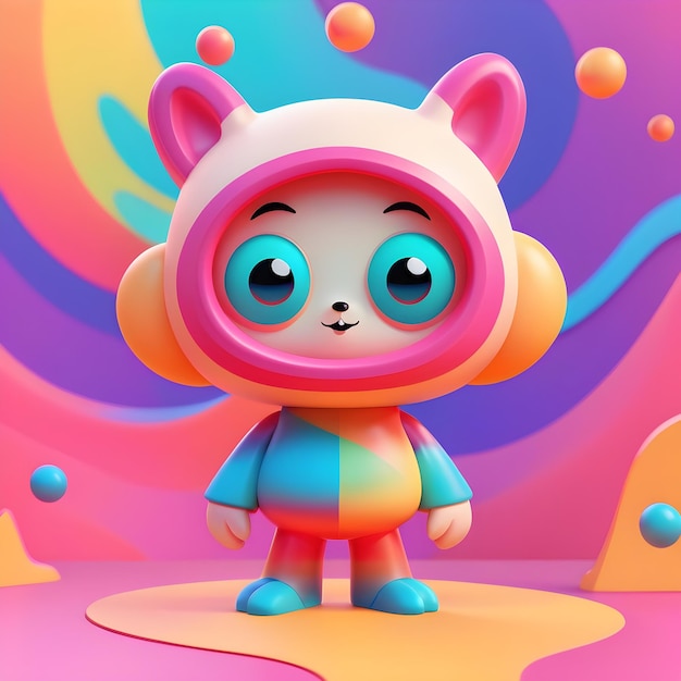 3d cartoon character