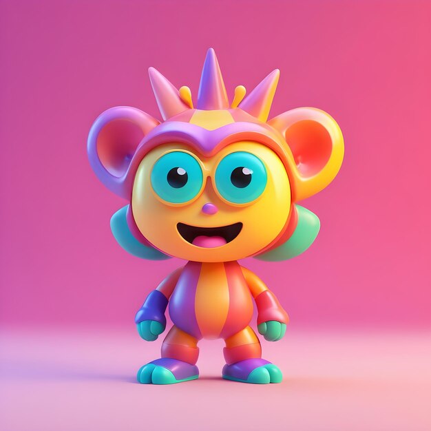 3d cartoon character