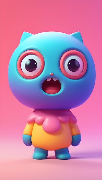 3d cartoon character