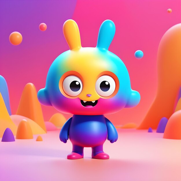 3d cartoon character