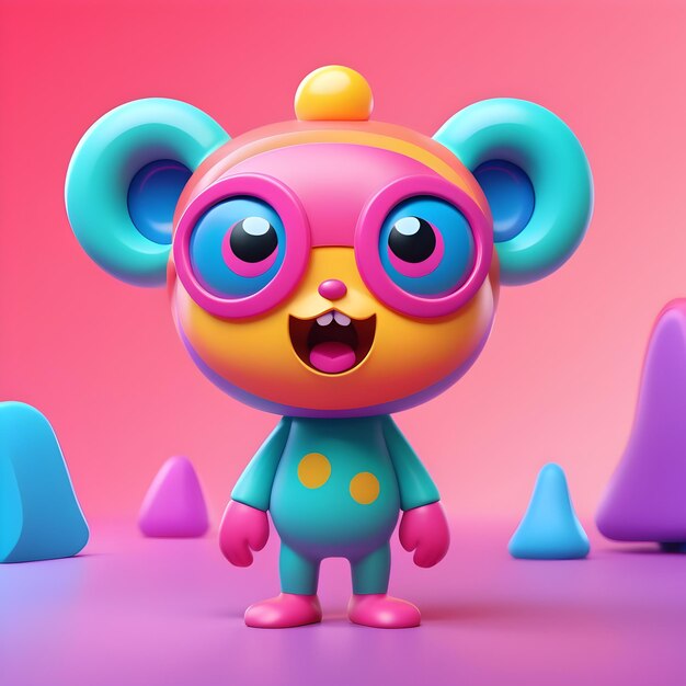 3d cartoon character