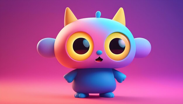 3d cartoon character