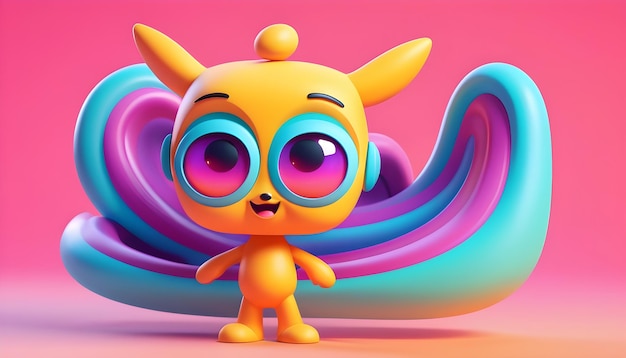 3d cartoon character