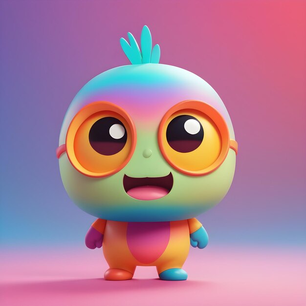 3d cartoon character