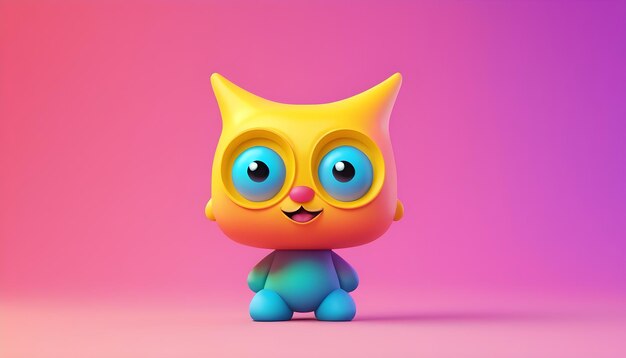 3D мультфильмный персонаж