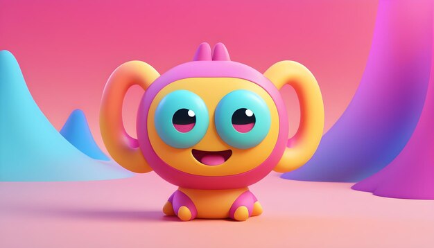 3d cartoon character