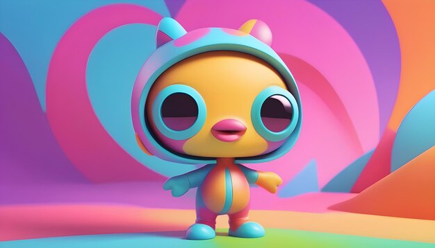 3d cartoon character