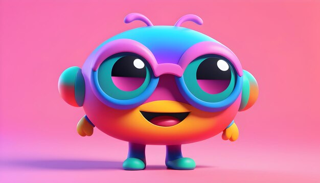 3d cartoon character