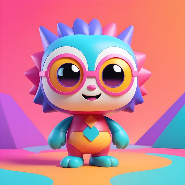 3D cartoon personage