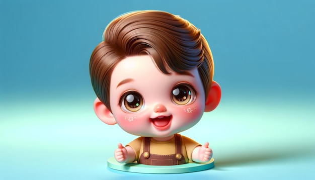 3D Cartoon Sweet Baby 5