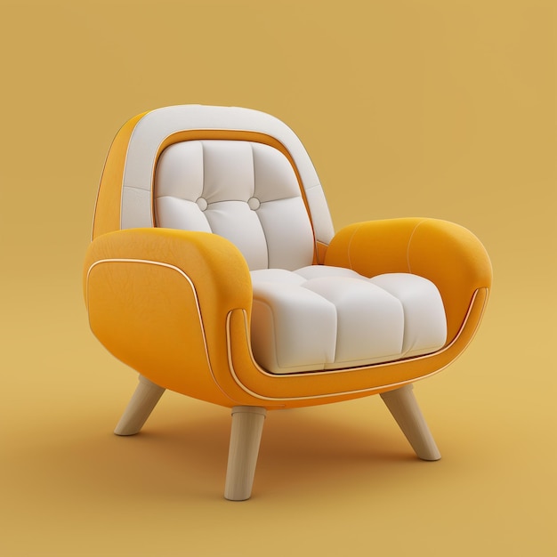 3D Chair Icon