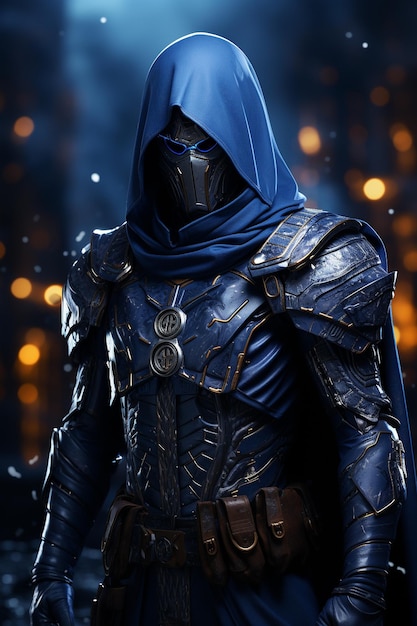 3D Character of a Assassin