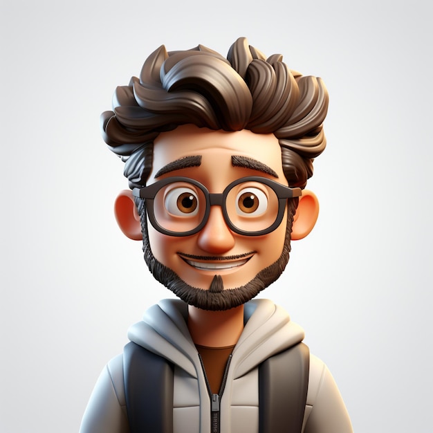 Photo 3d character avatar