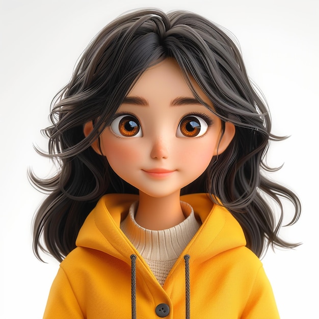 Photo 3d character cartoon