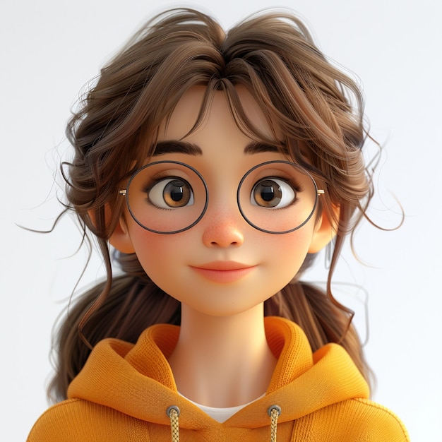 Photo 3d character cartoon