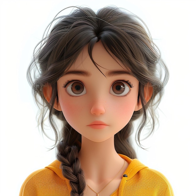 Photo 3d character cartoon