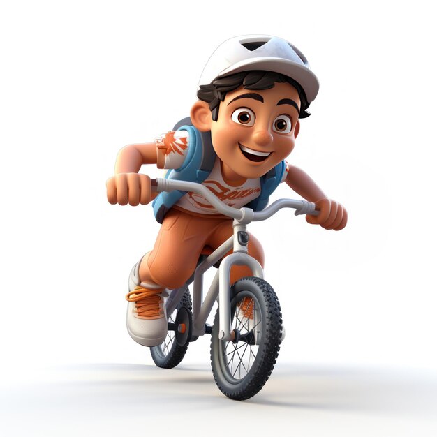 3d character riding adventure