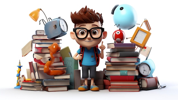 3D Character Using Educational Tools