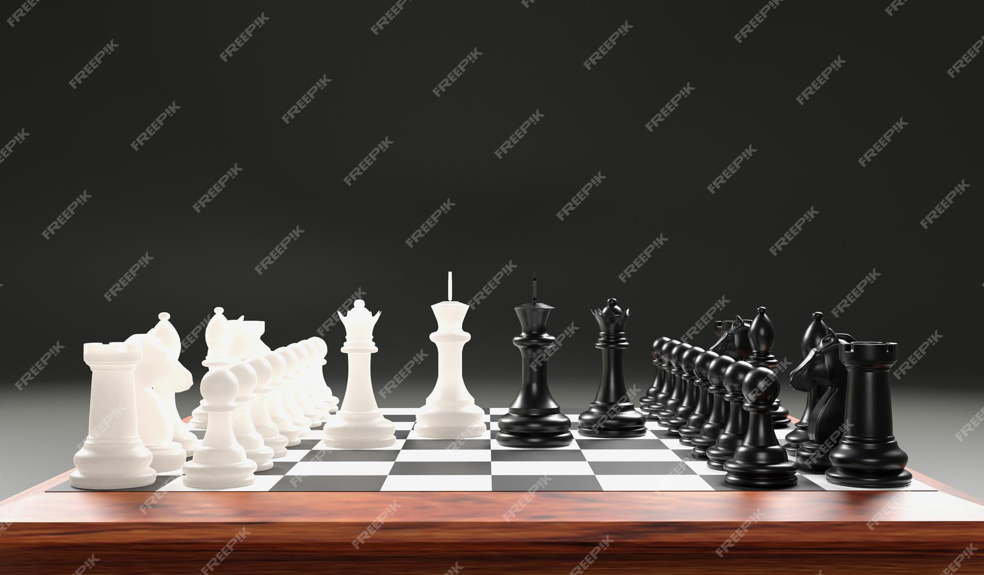 Top view 3d online chess game background for android