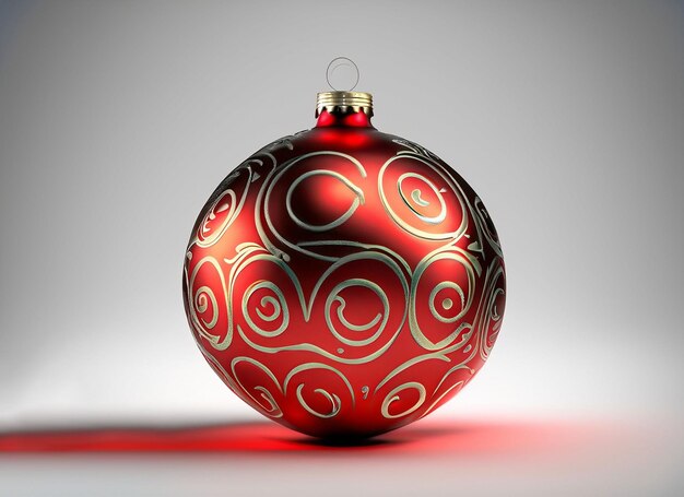 3d Christmas ball