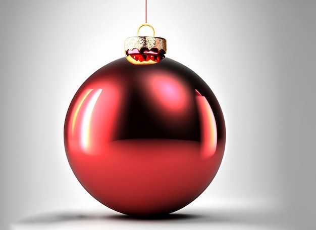 3d Christmas ball