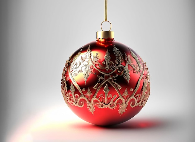 3d Christmas ball