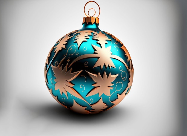 3d Christmas ball