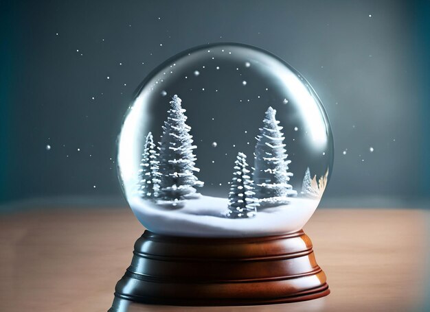 3d Christmas globe