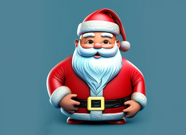 3d Christmas Santa hat