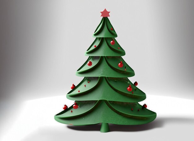 3d christmas tree