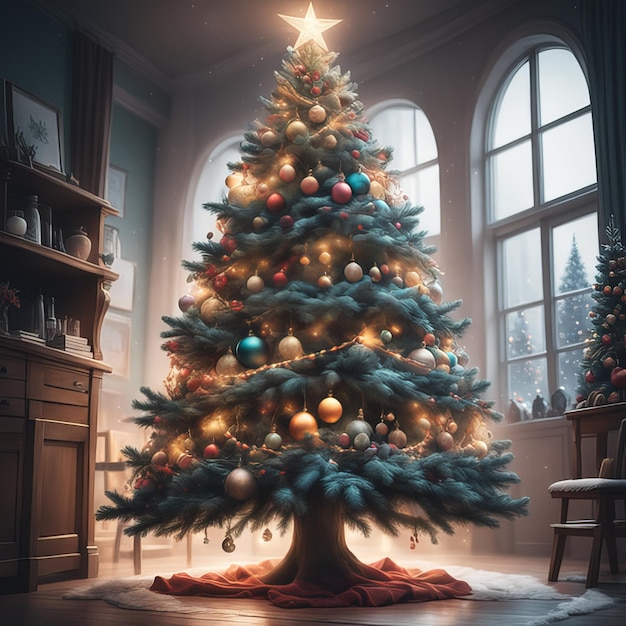 3d Christmas tree