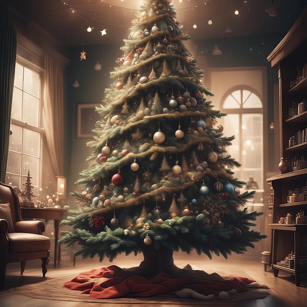 3d Christmas tree