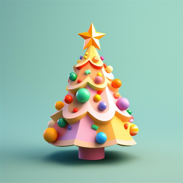 Photo 3d christmas