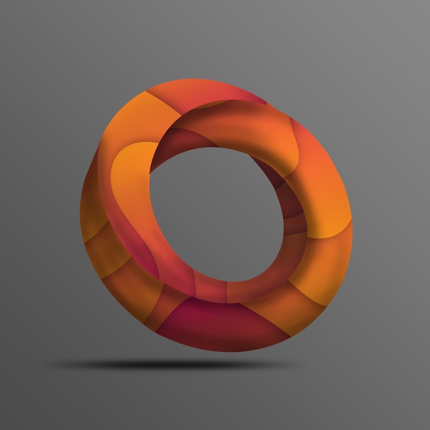 3d Circle Abstract Texture