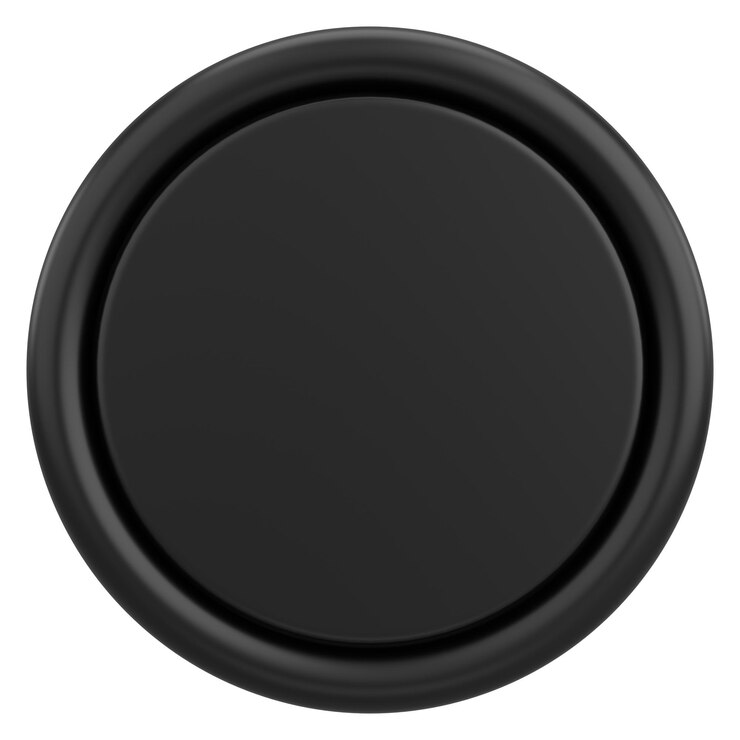 Photo 3d circle button empty button 3d illustration