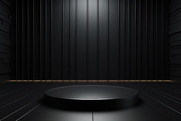 3D-cirkel futuristisch voetstuk product showcase podium podium achtergrondontwerp