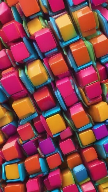 3d colorful background