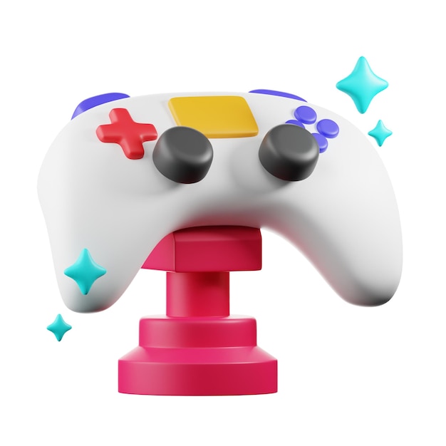 3Dカラフルゲームパッド 仮想現実体験
