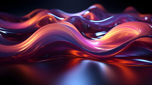 3d colors abstract light background