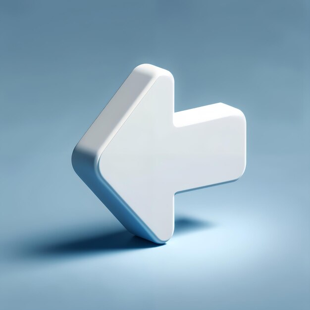 3d computer mouse cursor arrow icon Generative AI