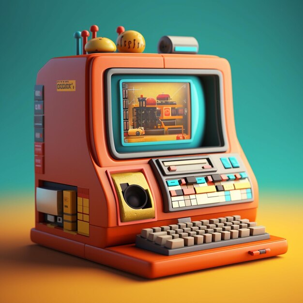 3D computer render