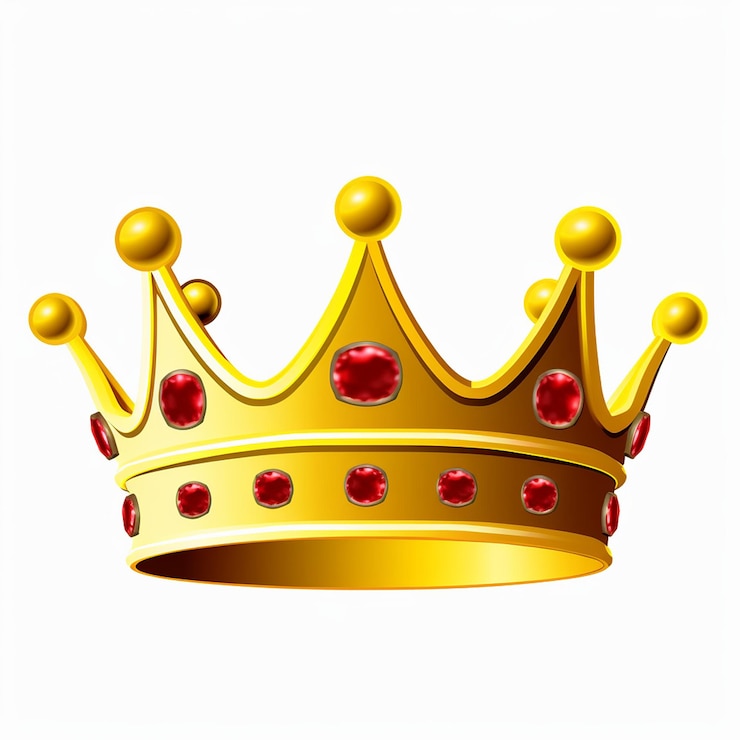 Photo 3d crown isolated