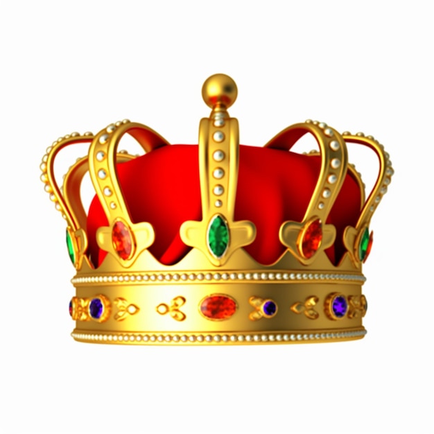 Photo 3d crown isolated