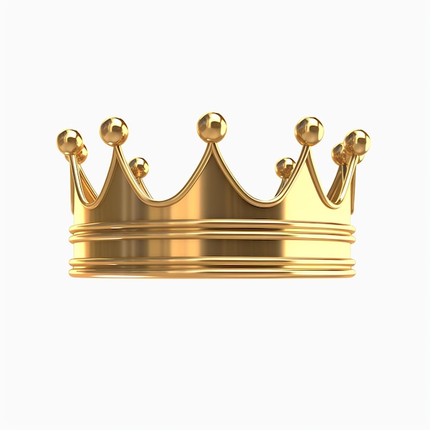 Photo 3d crown isolated