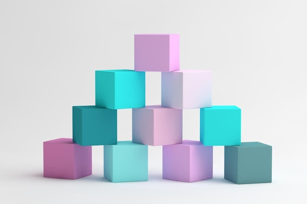 3D cubes