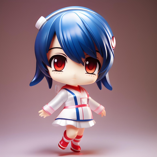 3d cute anime chibi figure