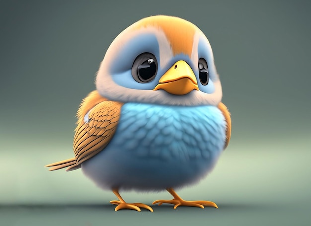 3d cute baby animal